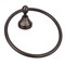 Elements Newbury Brushed Oil Rubbed Bronze Towel Ring - Retail Packaged 2PK BHE3-06DBAC-R - alternate 1